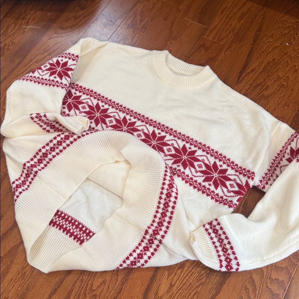 Apres Snowflake Fair Isle Sweater - Picture 14 of 14